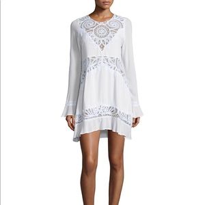 For Love & Lemons Valentina Lace- inset dress
